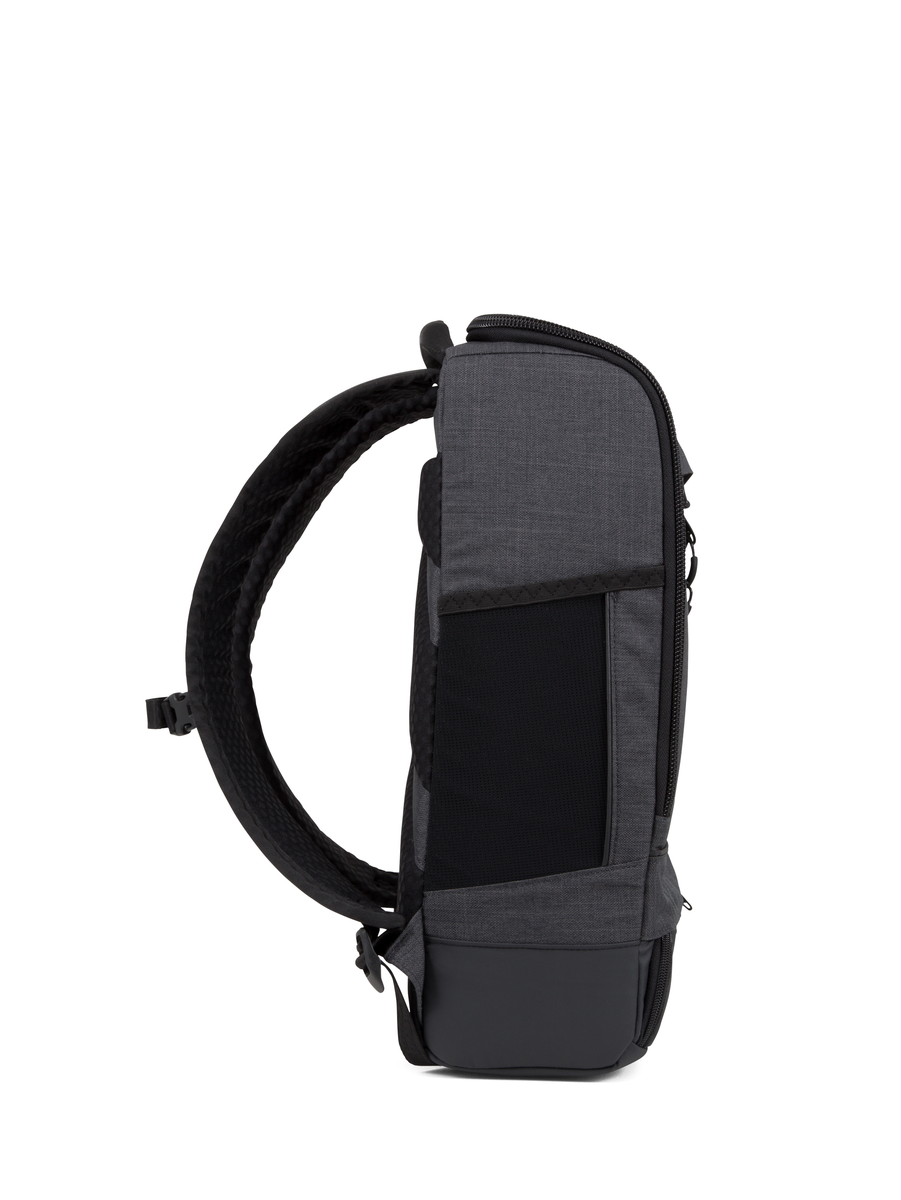Sac à dos gris anthracite recyclé - Cubik Medium anthracite melange