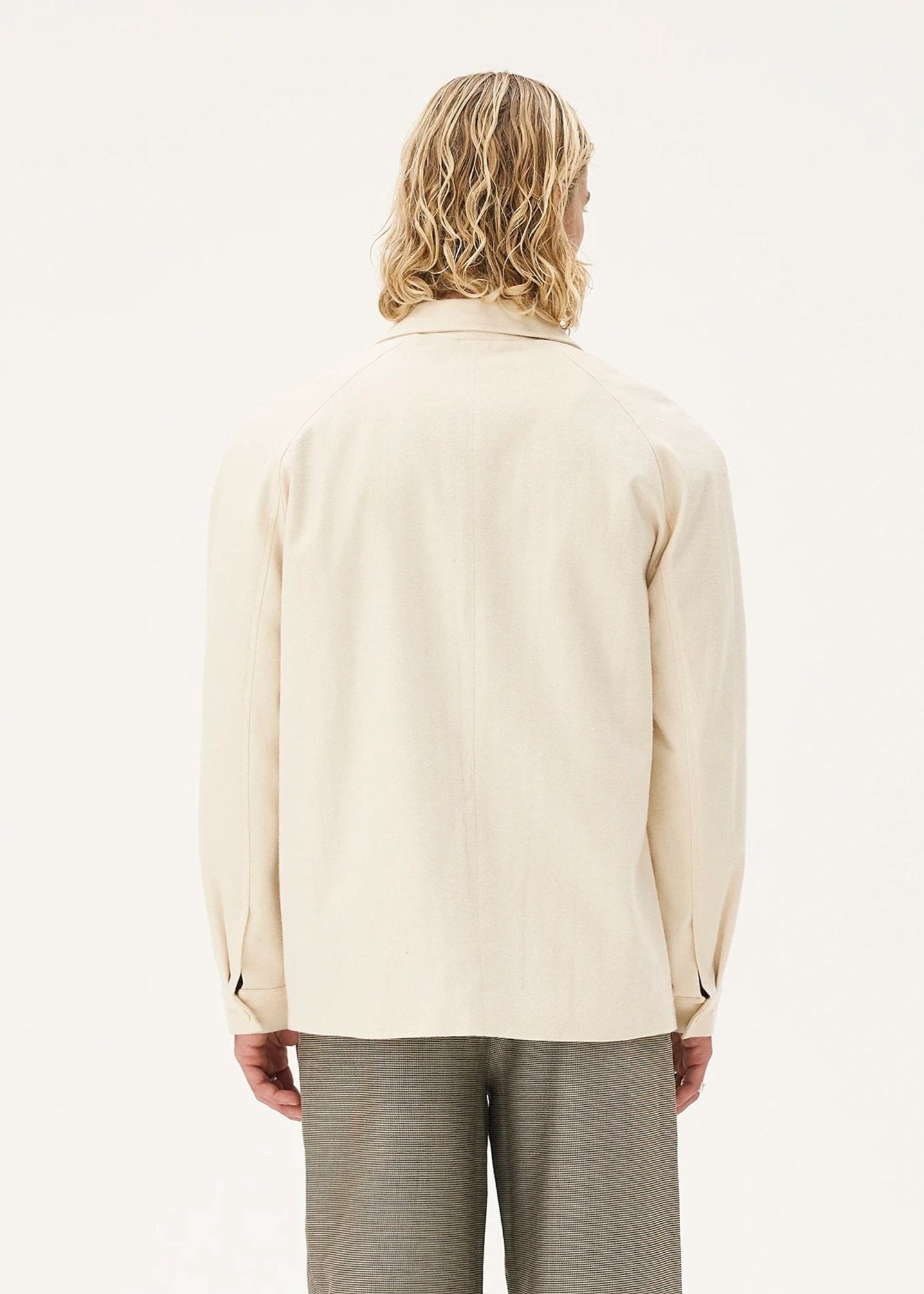 Veste en coton bio | écru "aberdeen - ecru"