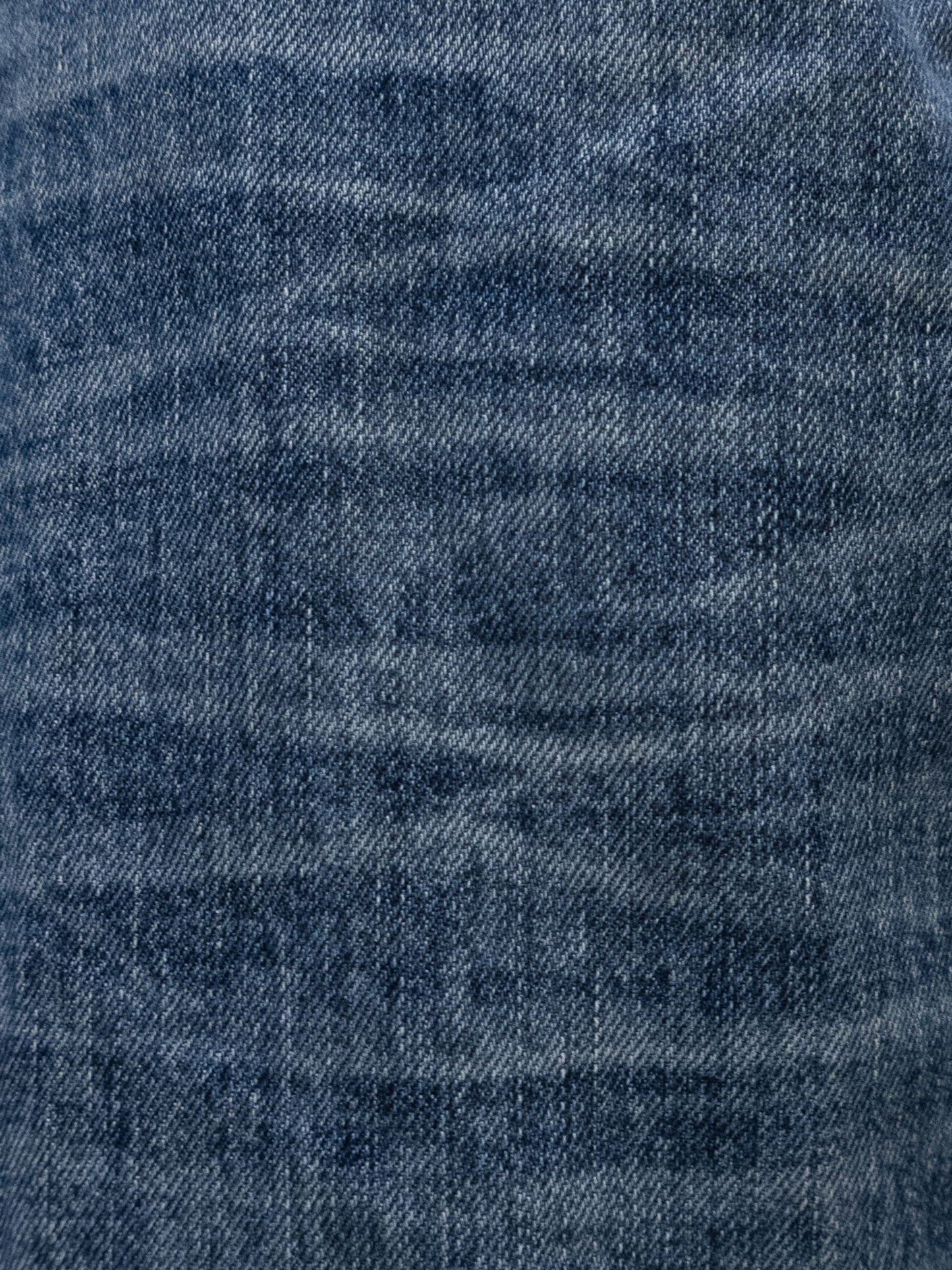 Jean droit en coton bio | bleu "rad rufus raw tracks"