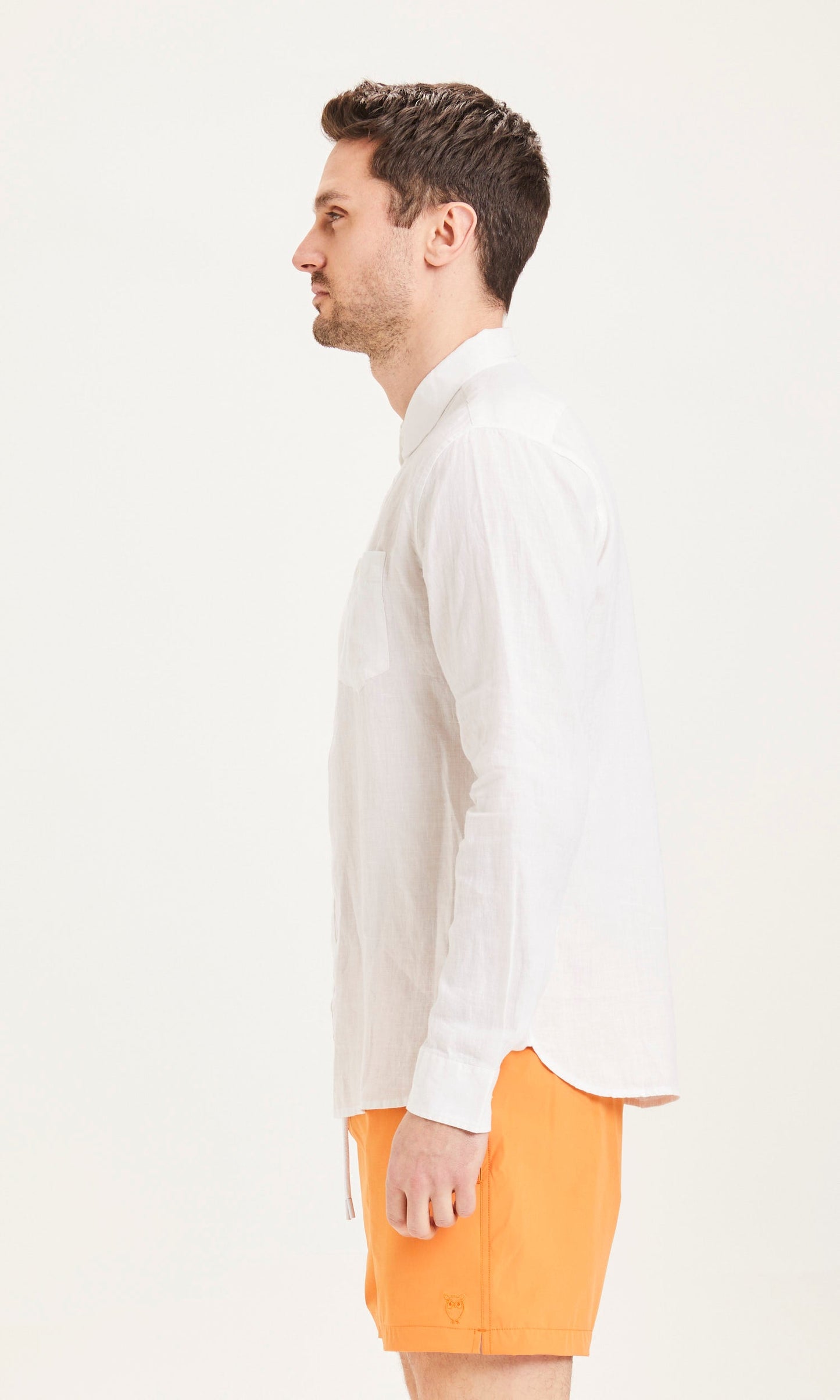Chemise blanche en lin - larch