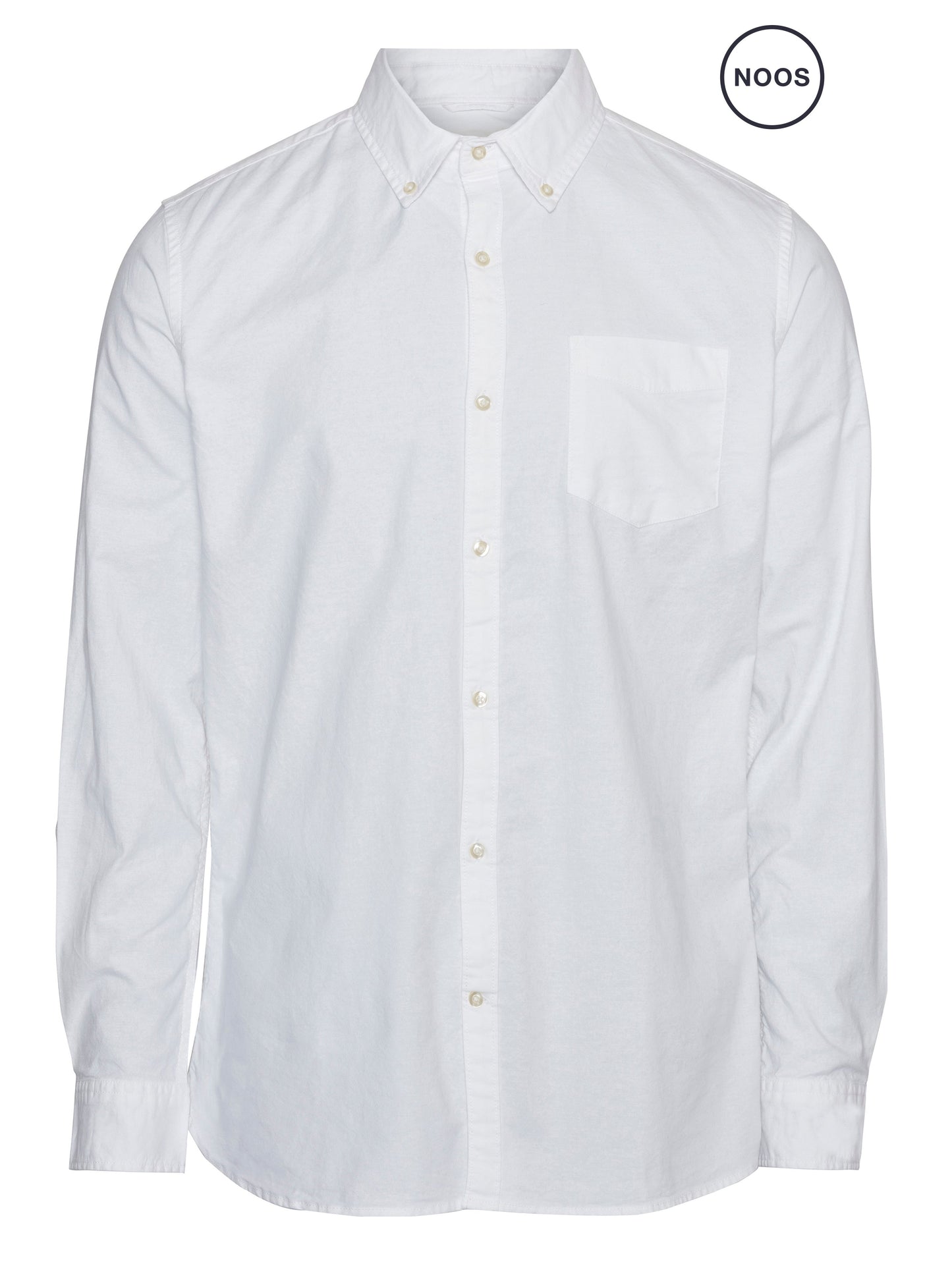 Chemise blanche en coton bio - Stretched Oxford Bright White
