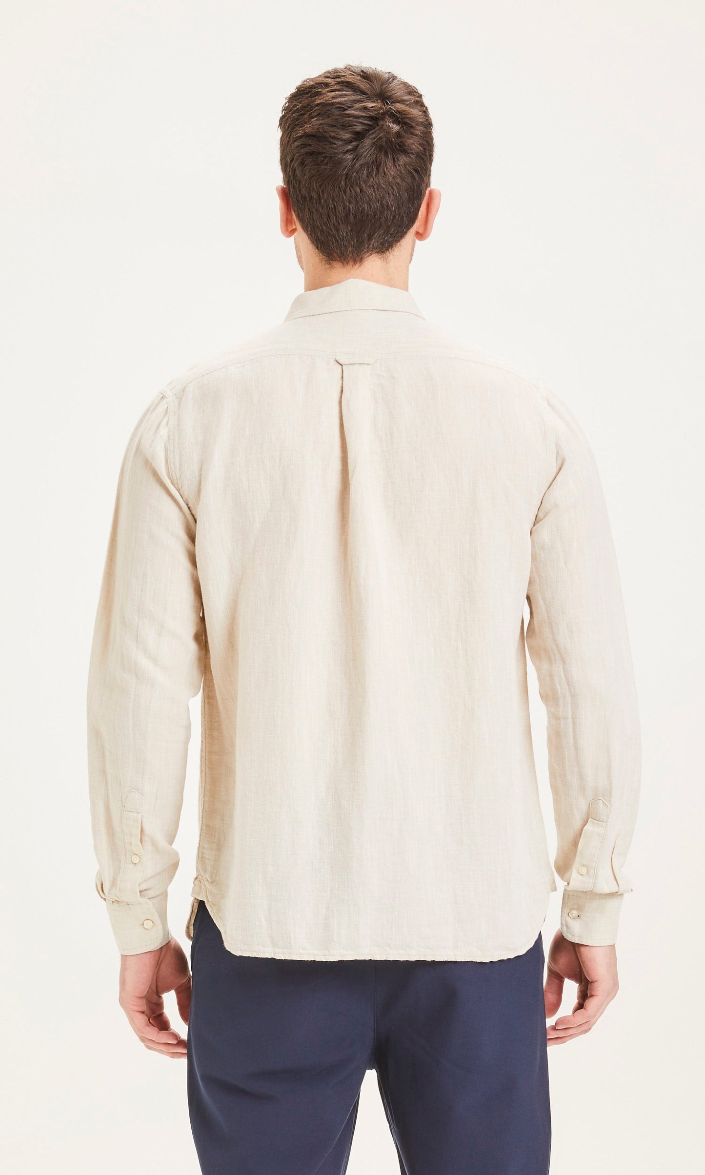 Chemise beige en lin - Larch