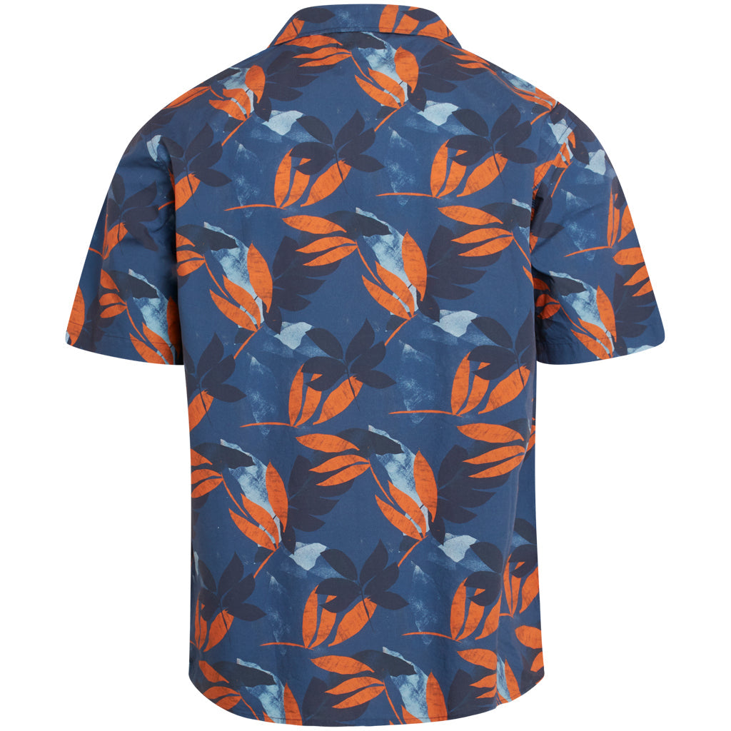 Chemise ample à manches courtes imprimé fleuri - Wave