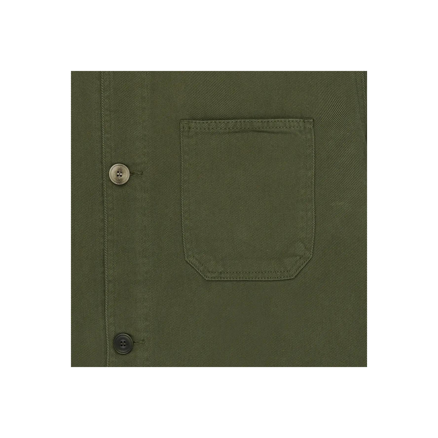 veste en coton bio | vert foncé "forest sergi jacket"