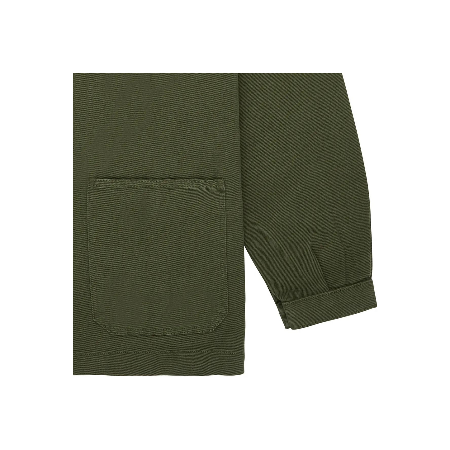 veste en coton bio | vert foncé "forest sergi jacket"