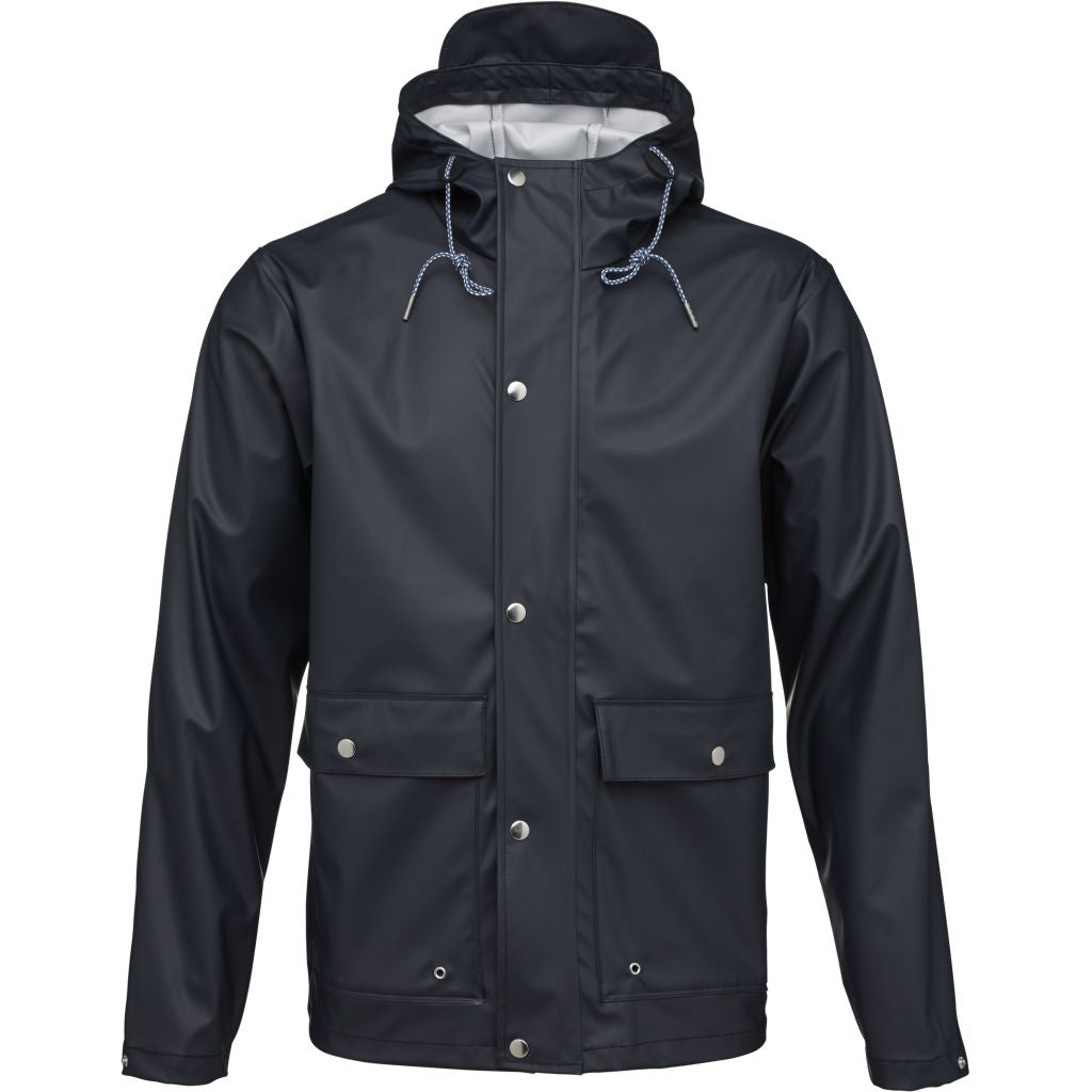 Imperméable marine en polyester recyclé