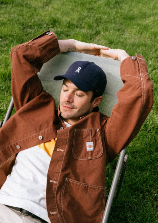 Casquette en coton bio | marine "yenaas bold night sky"