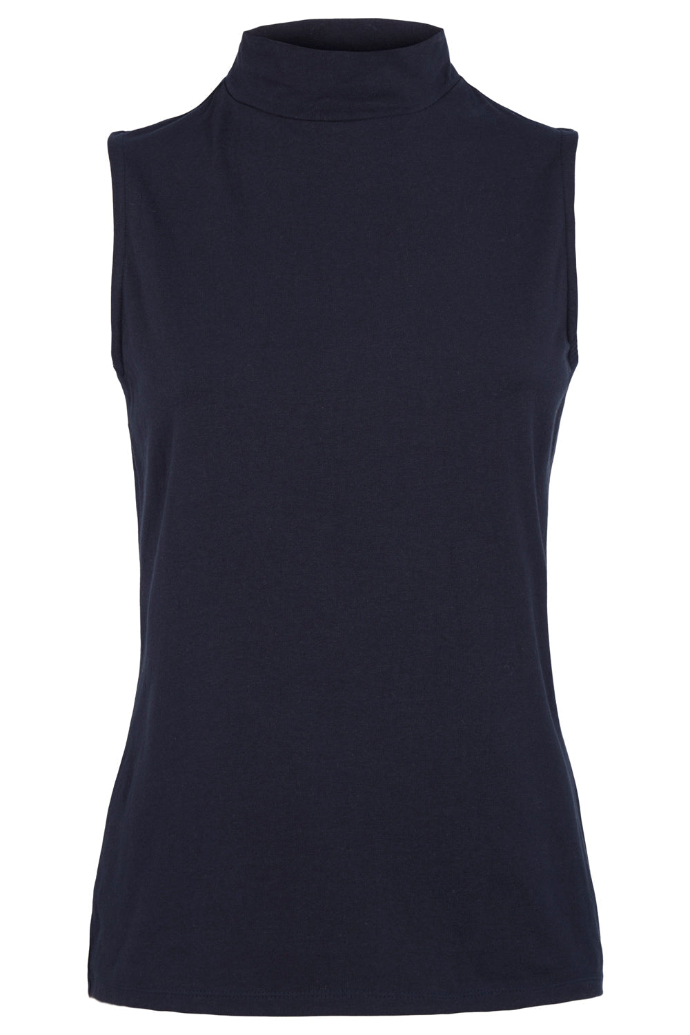Débardeur marine en coton bio - Kana