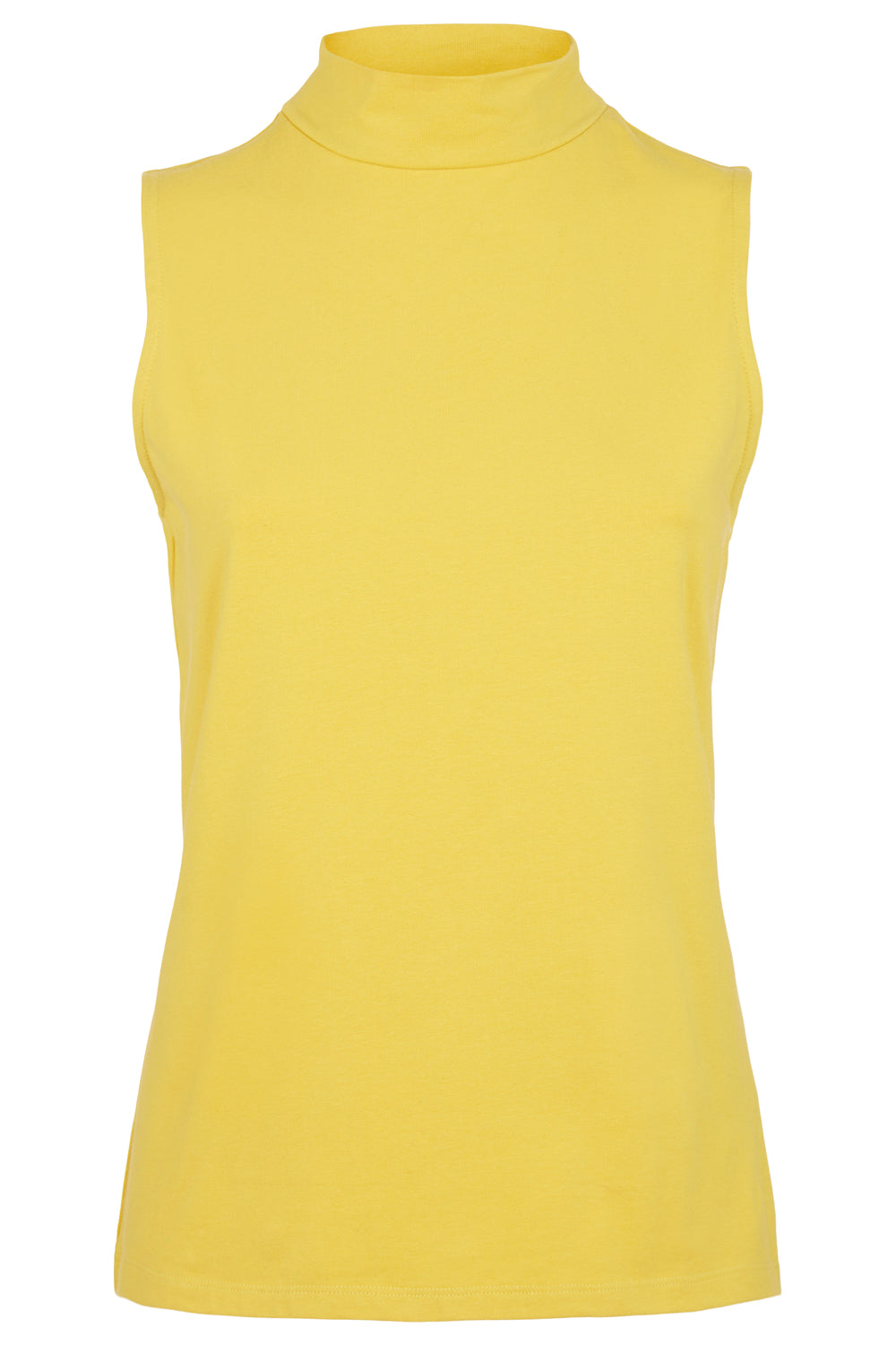 Débardeur jaune en coton bio - Kana