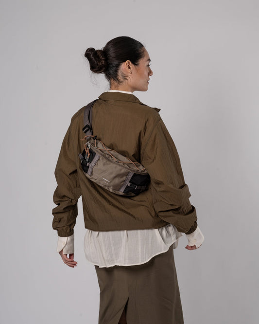 Banane en matière recyclée | marron "allterrain hike multi brown"