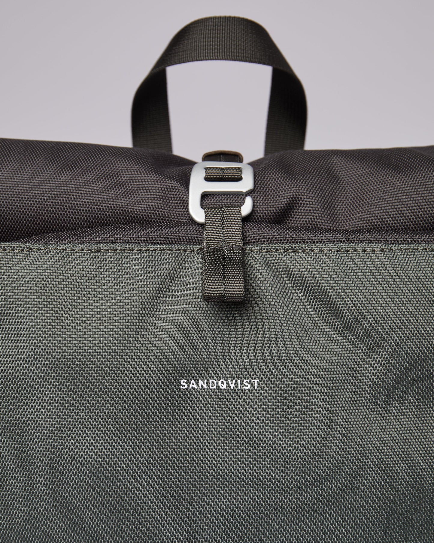 Sac à dos vegan rolltop vert en matière recyclée - arvid multi green