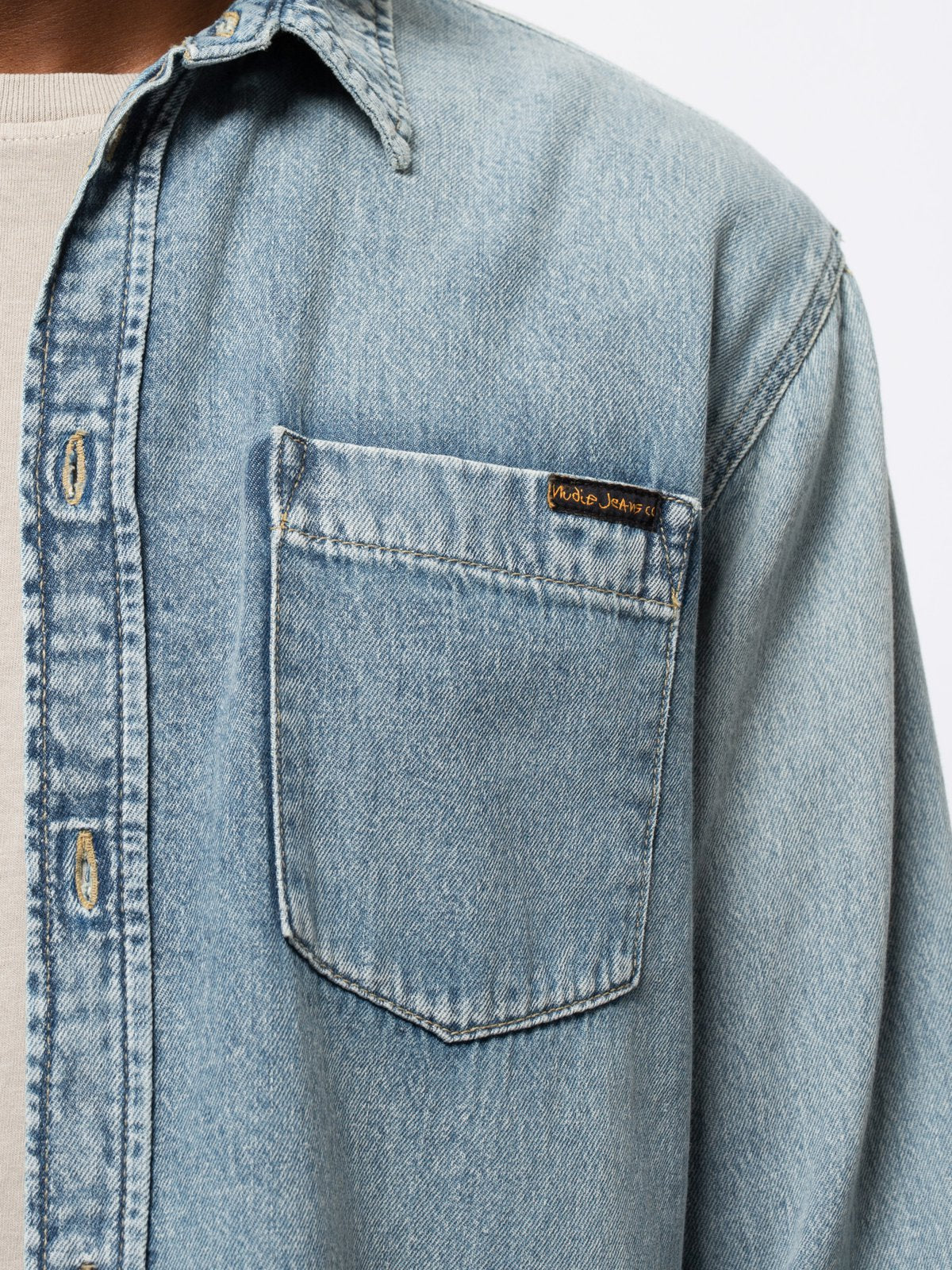 Chemise jean en coton bio - Albert