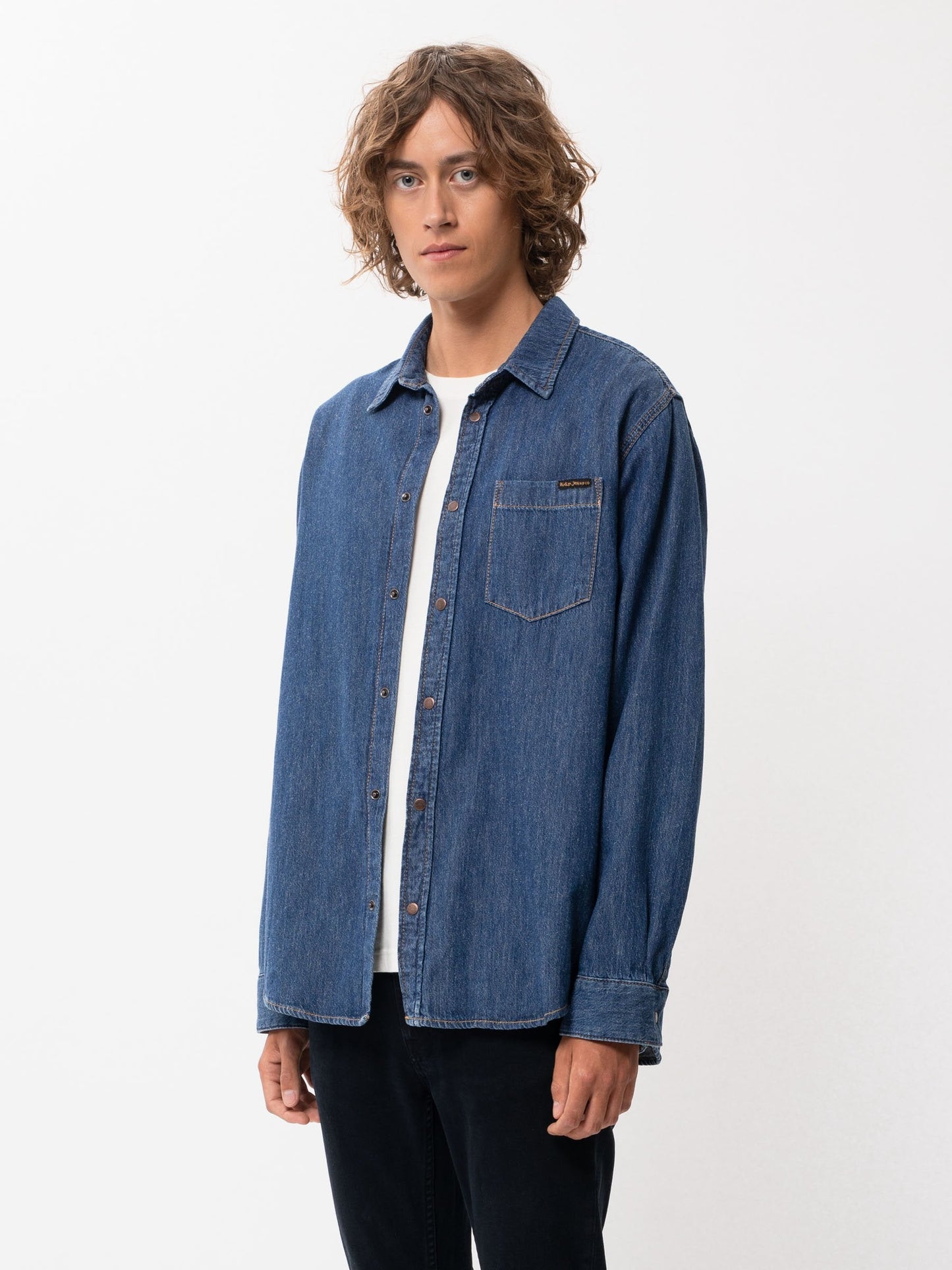 Chemise jean en coton bio - Albert