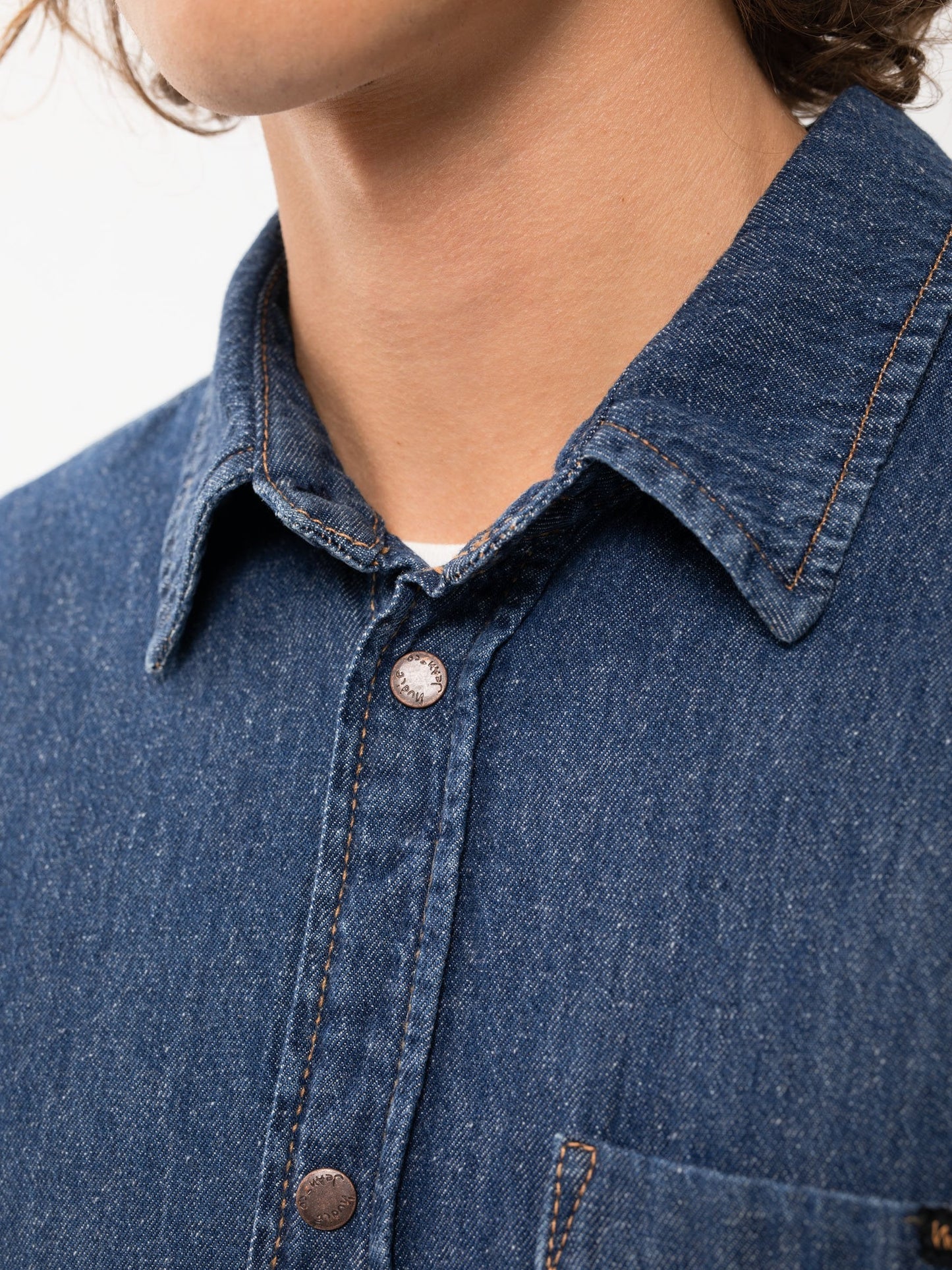 Chemise jean en coton bio - Albert