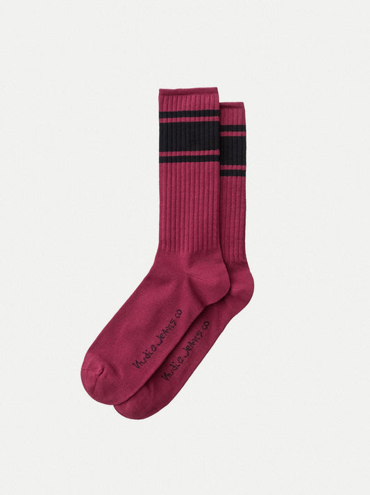 Chaussettes hautes figues en coton bio - amundsson sport