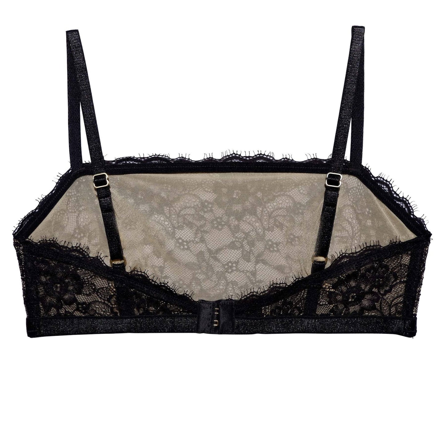 Bandeau noir en polyamide recyclé - Amy