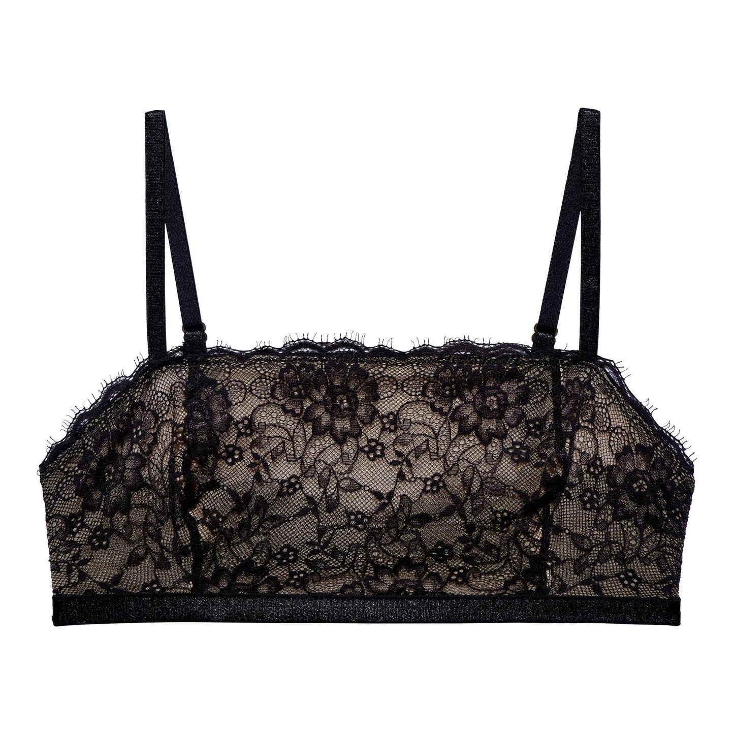 Bandeau noir en polyamide recyclé - Amy