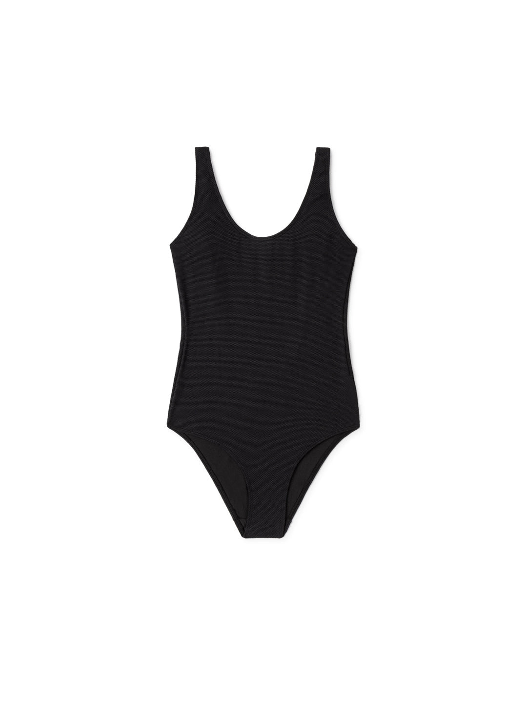 Maillot une pièce en matières recyclées | noir "Anvers - black"