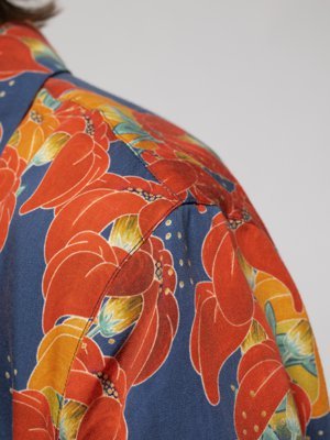 Chemise manches courtes à fleurs en tencel  - Arviid