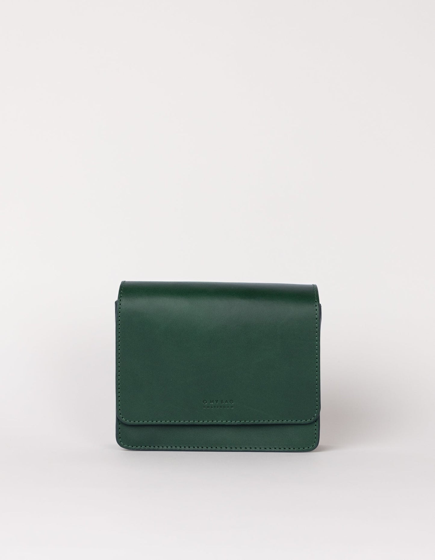 Sac à main | vert "audrey mini - pine green classic leather"