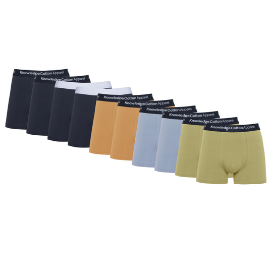 Pack de 10 boxers en coton bio - Maple
