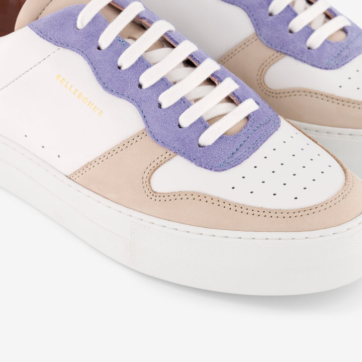 Baskets en cuir certifié | multicolores "b0 playground pastel"
