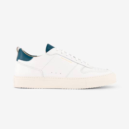 Baskets blanches en cuir certifié - B0 octane