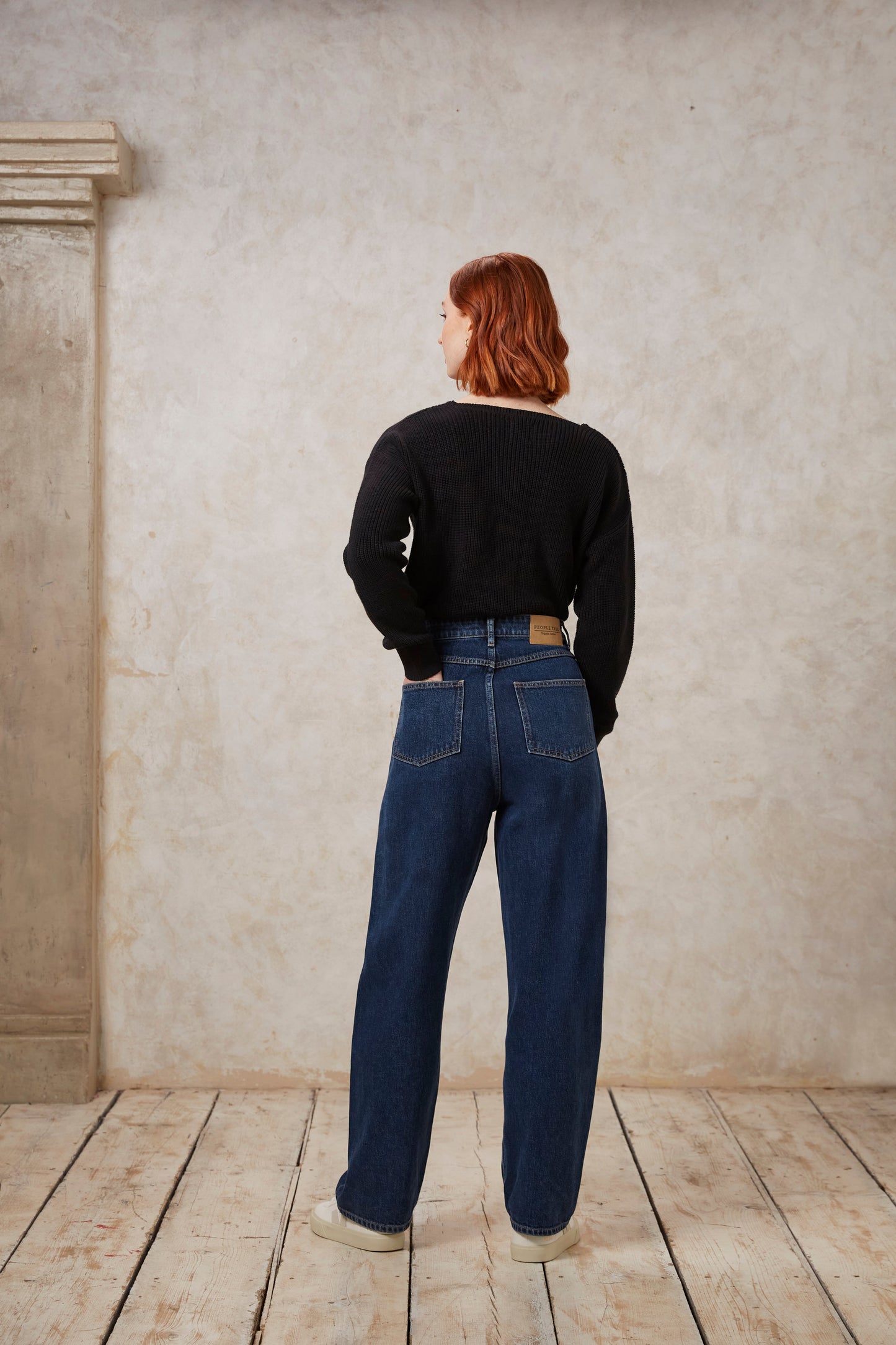 Jean ample en coton bio - enora barrel leg jeans
