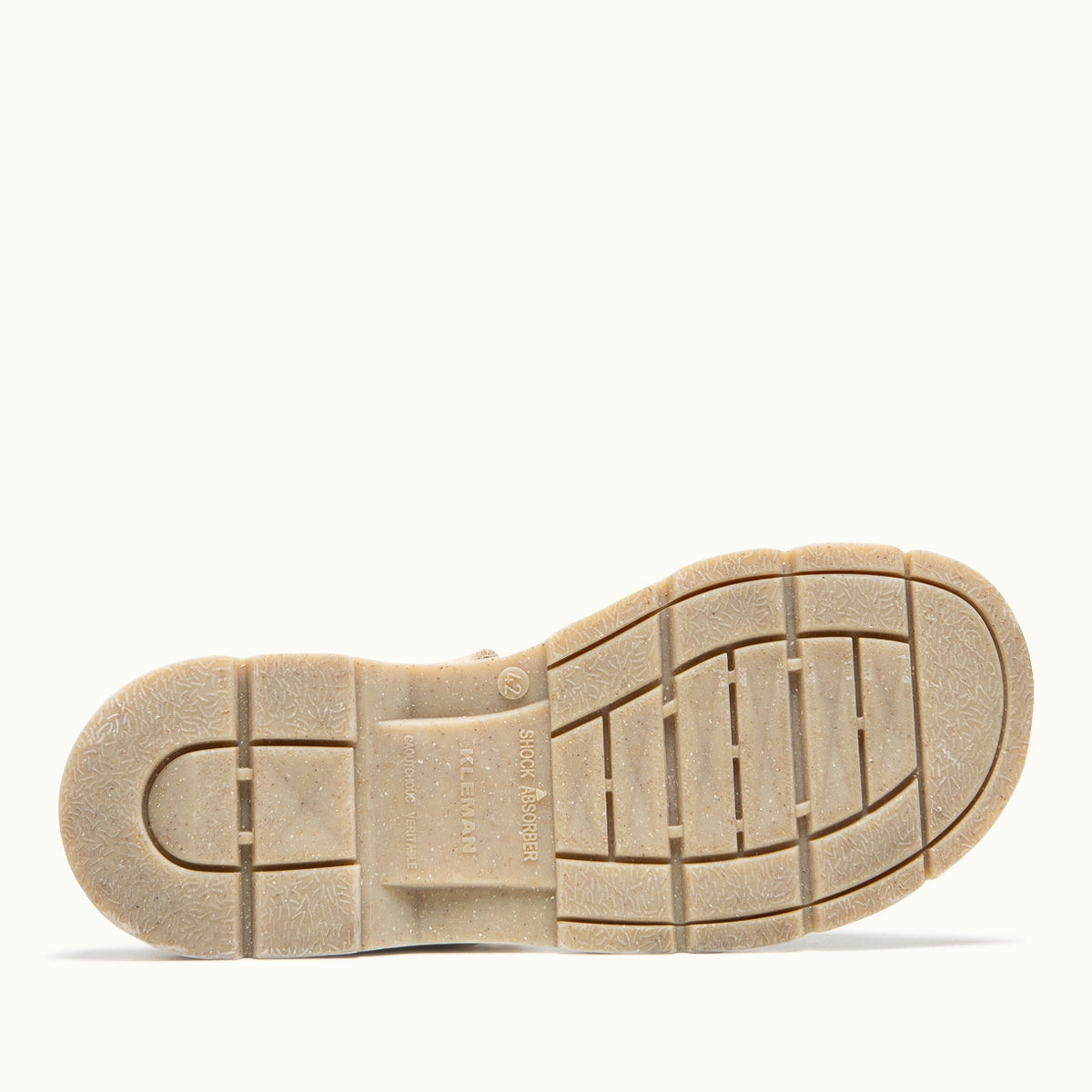 Sandales made in france en cuir suède certifié | Beige "sandales ballast v beige"