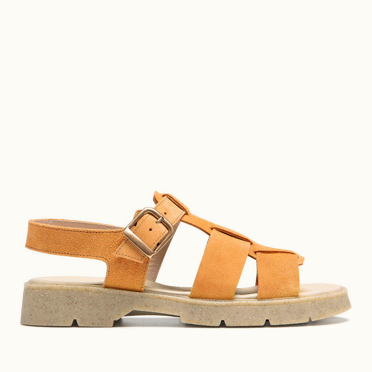 Sandales made in France en cuir suède certifié | pêche "ballast v peche"