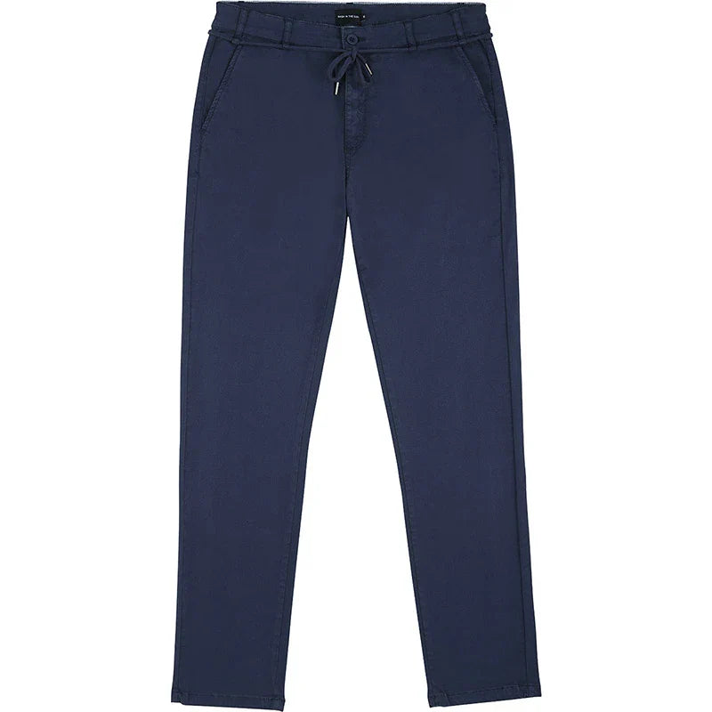 Chino en coton bio | Marine "tiago navy"