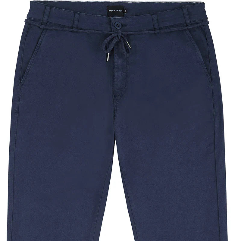 Chino en coton bio | Marine "tiago navy"