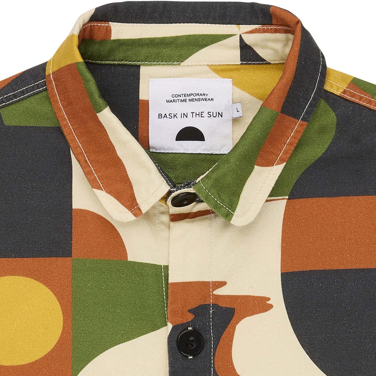 Veste à motifs en coton bio | multicolore "kepa paradise"