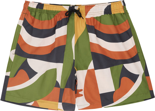 Short de bain en matière recyclée | Multicolore "swimshorts paradise"