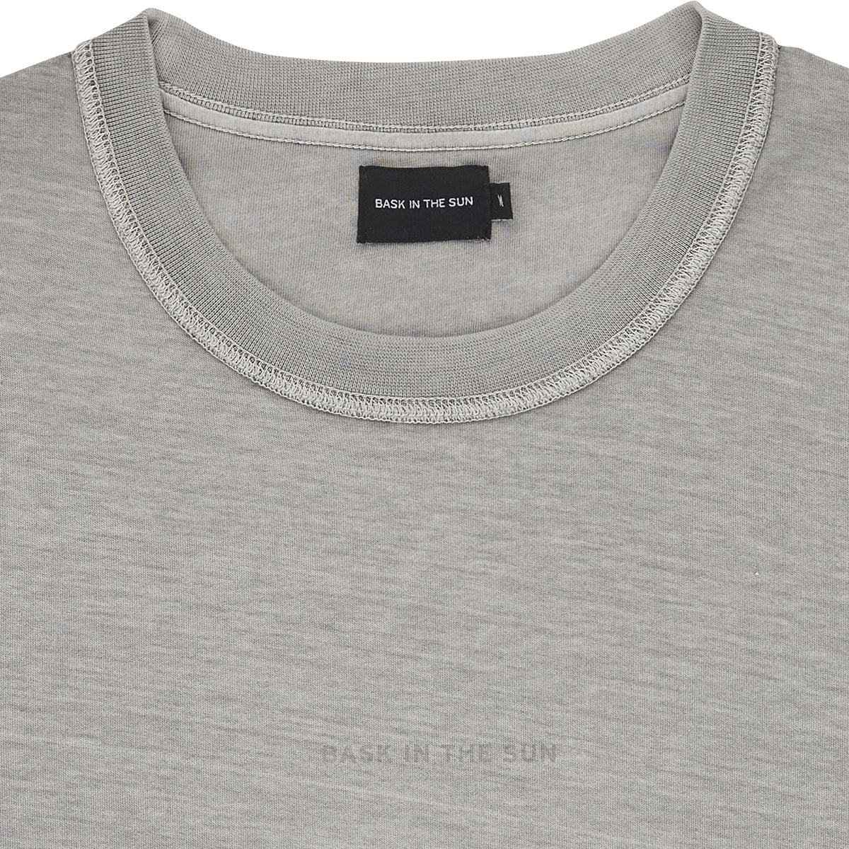 T-shirt en coton bio | gris "lafitenea smoked"