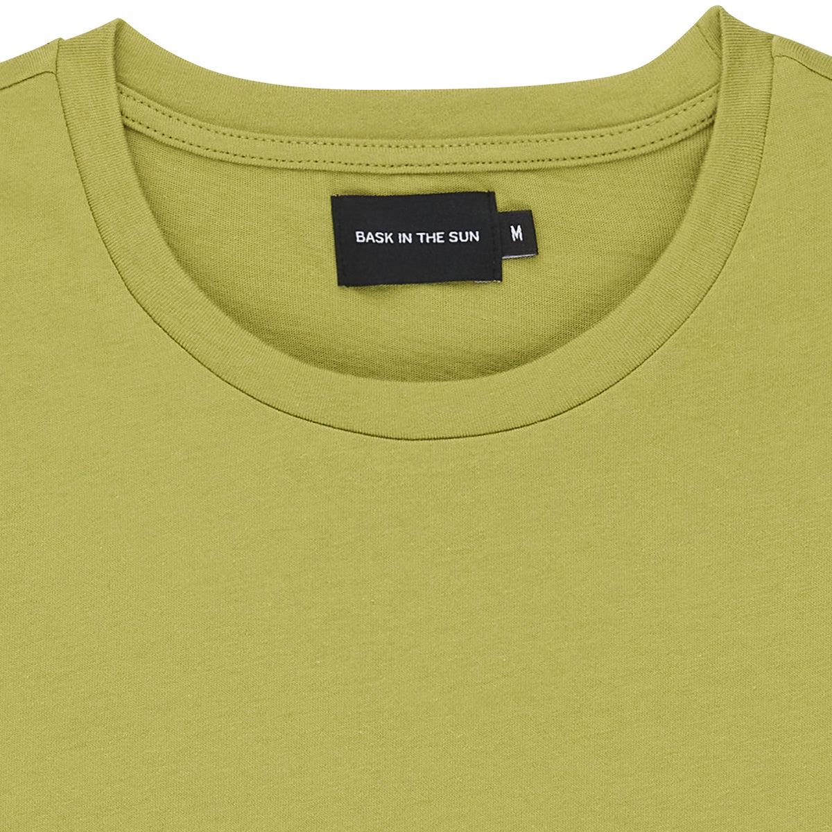 T-shirt brodé en coton bio | vert "mini to the sea wasabi"