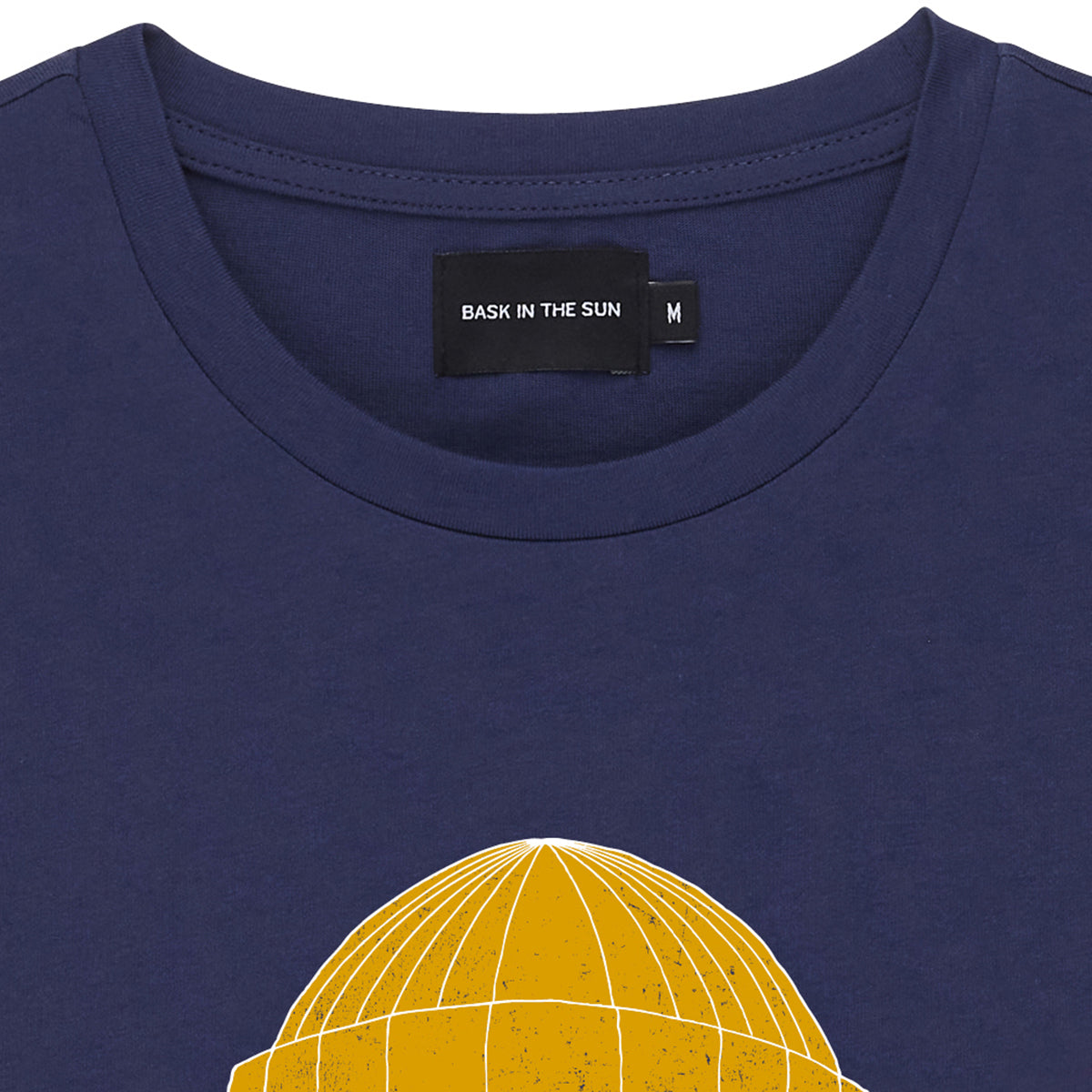 T-shirt imprimé en coton bio | bleu "smoking pipe navy"