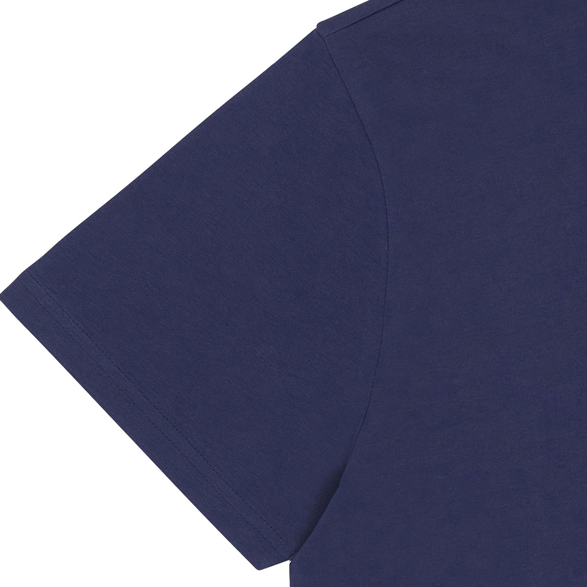 T-shirt imprimé en coton bio | bleu "smoking pipe navy"