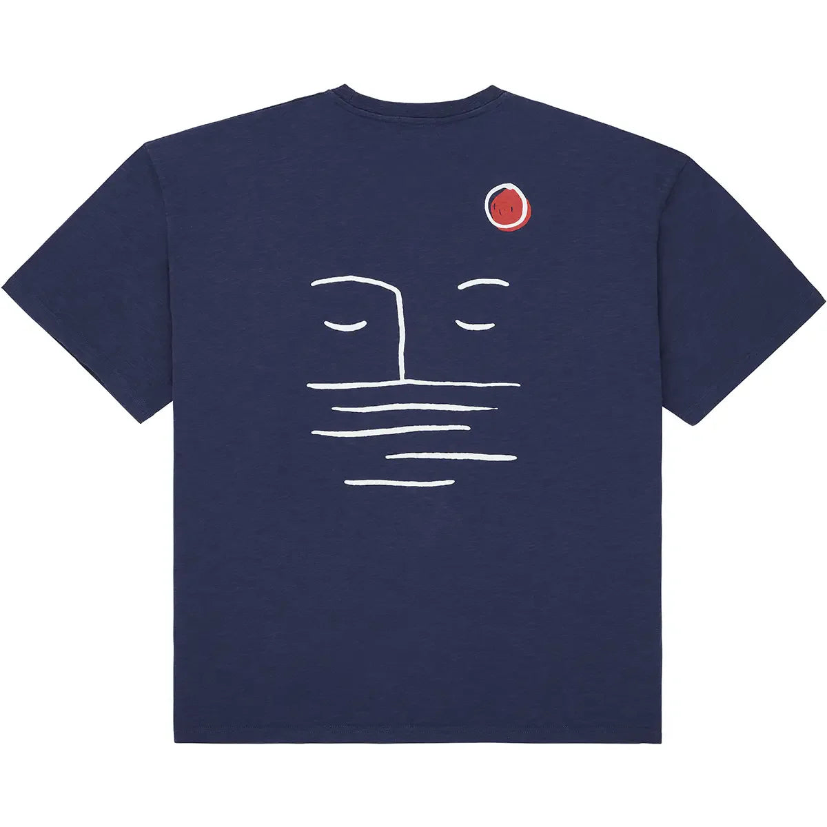 T-shirt en coton bio | marine imprimé "navy seal folk tee"
