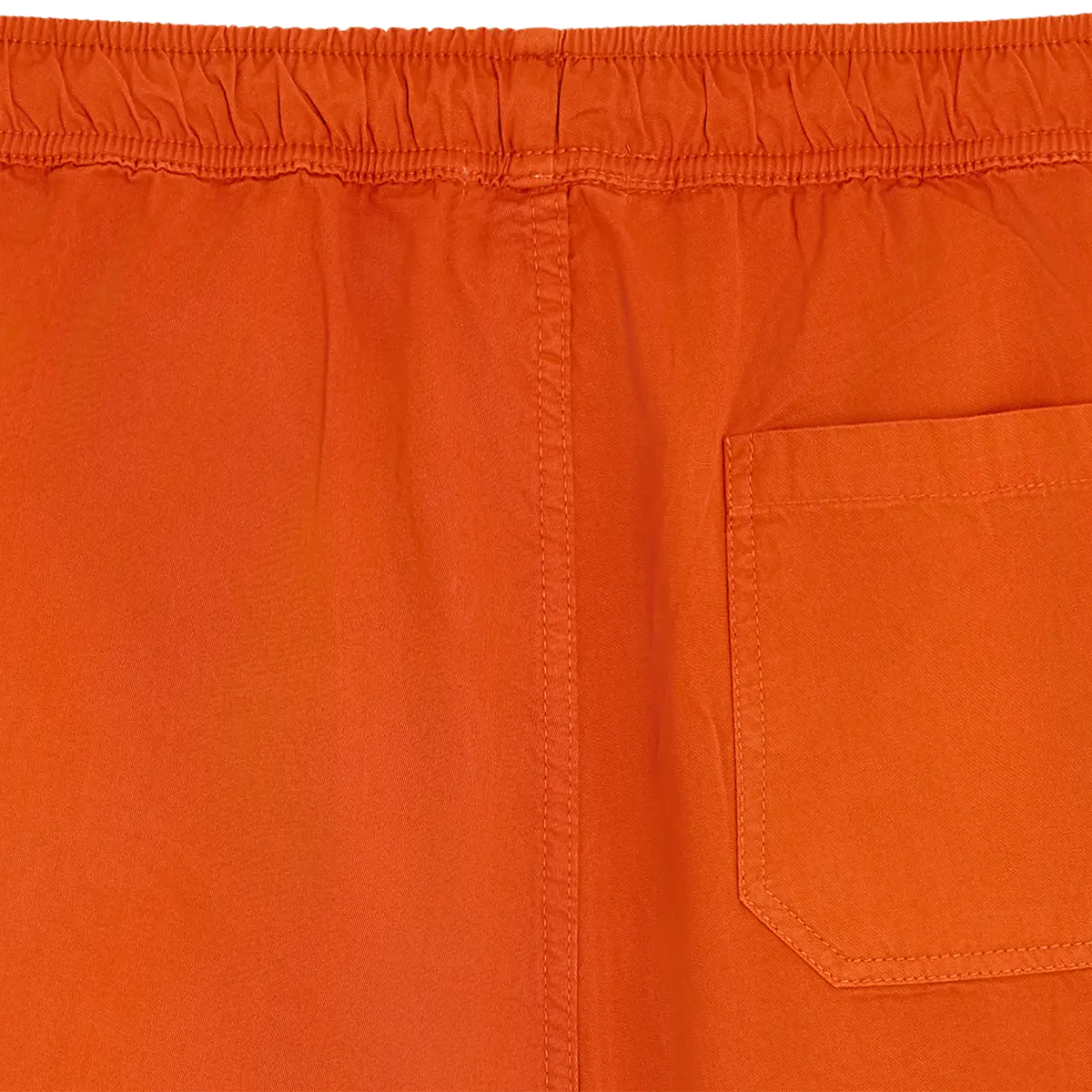 Short en coton bio | orange "Koldo - fire"