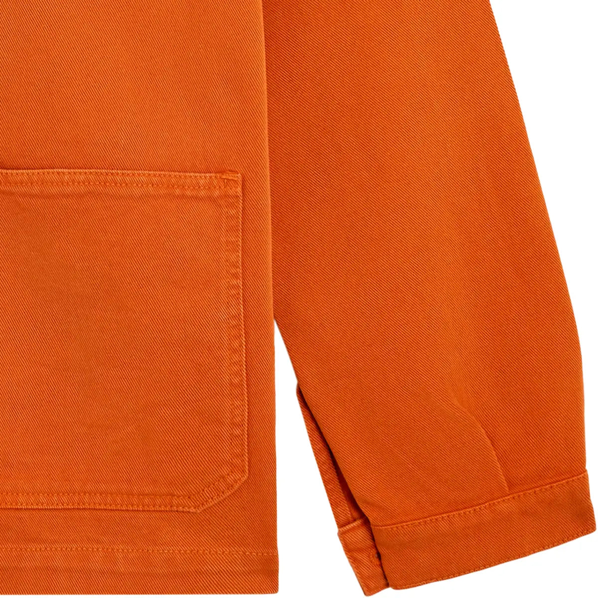 Veste en coton bio | orange "Sergi - fire"
