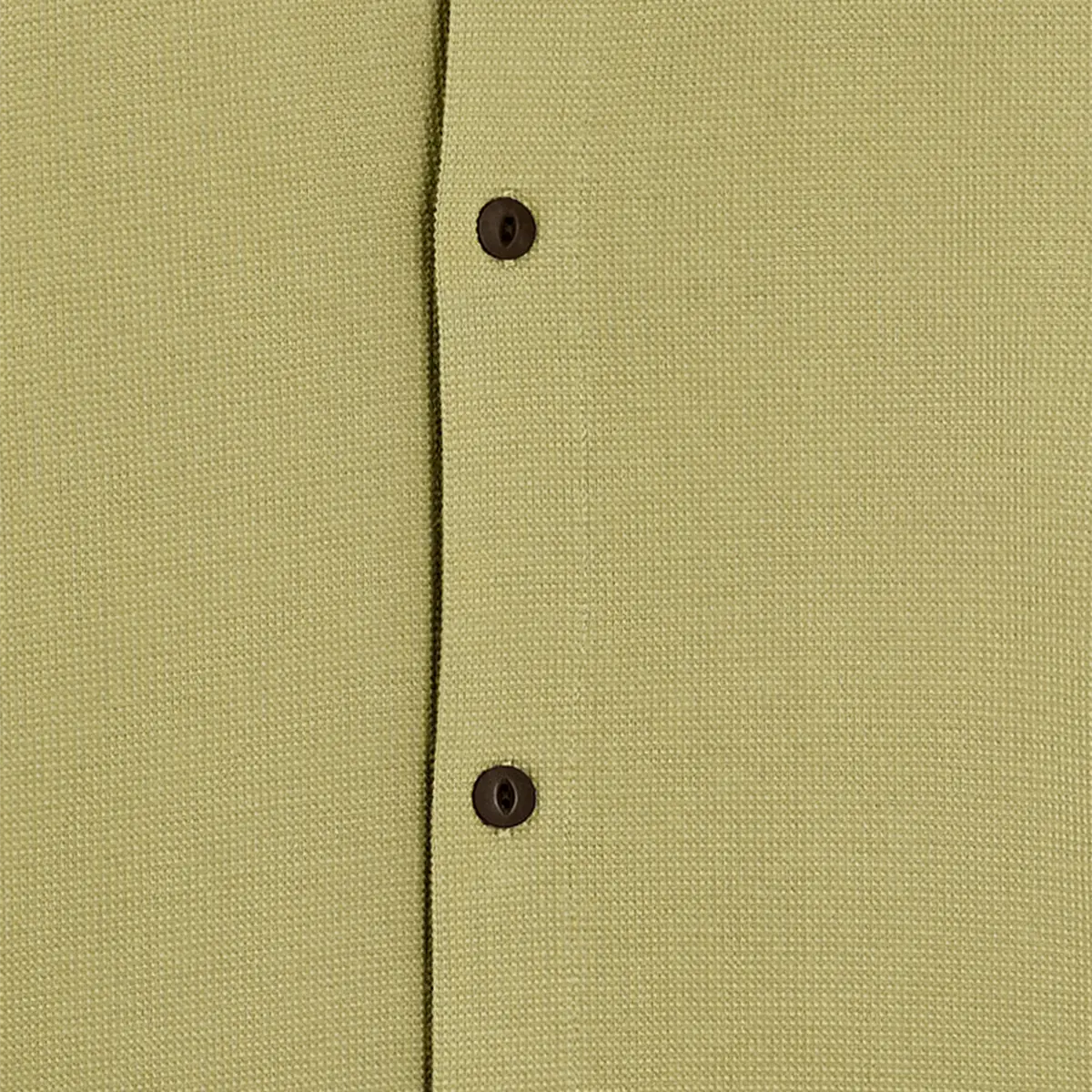 Chemise manches courtes en coton bio | vert "Leikio - lichen"