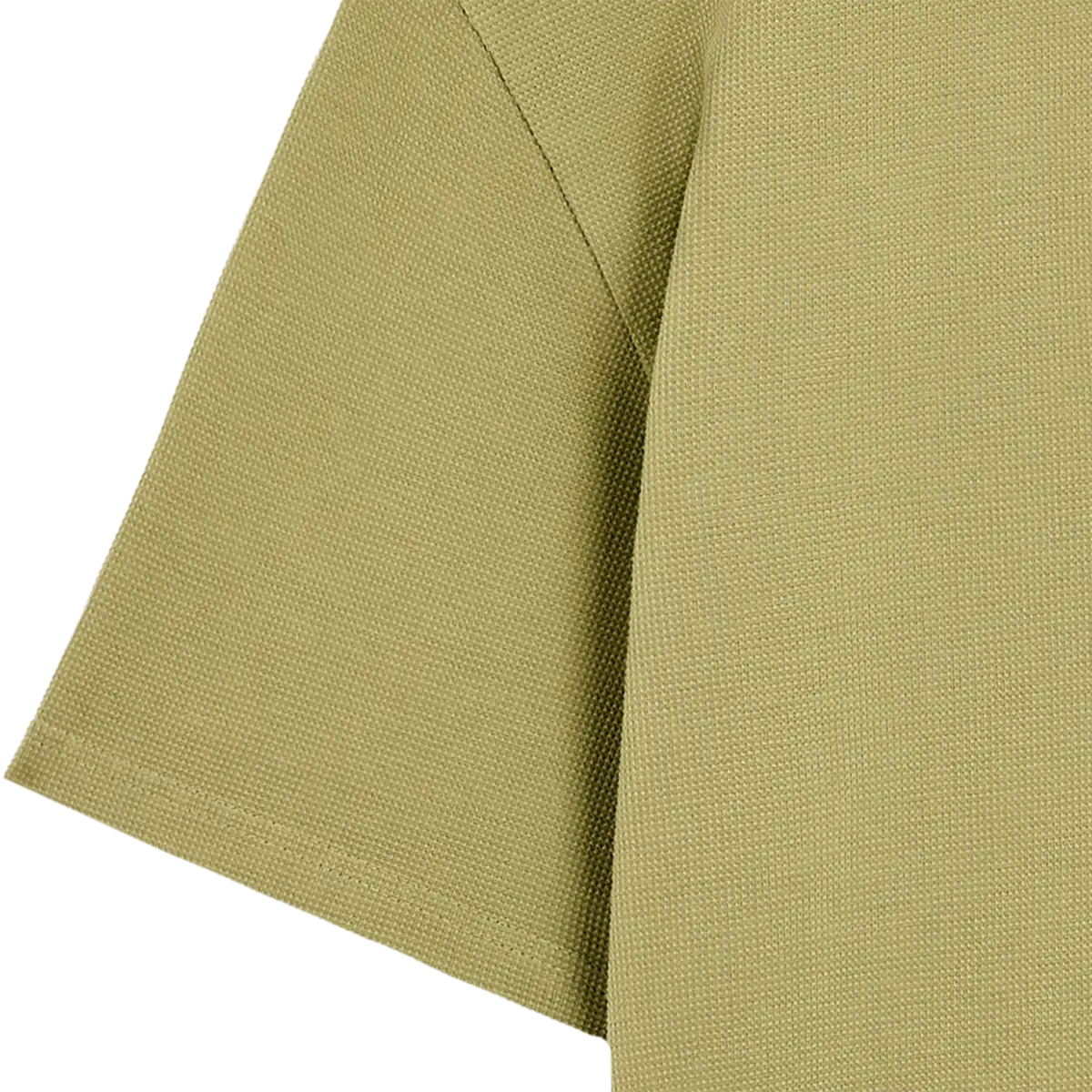 Chemise manches courtes en coton bio | vert "Leikio - lichen"