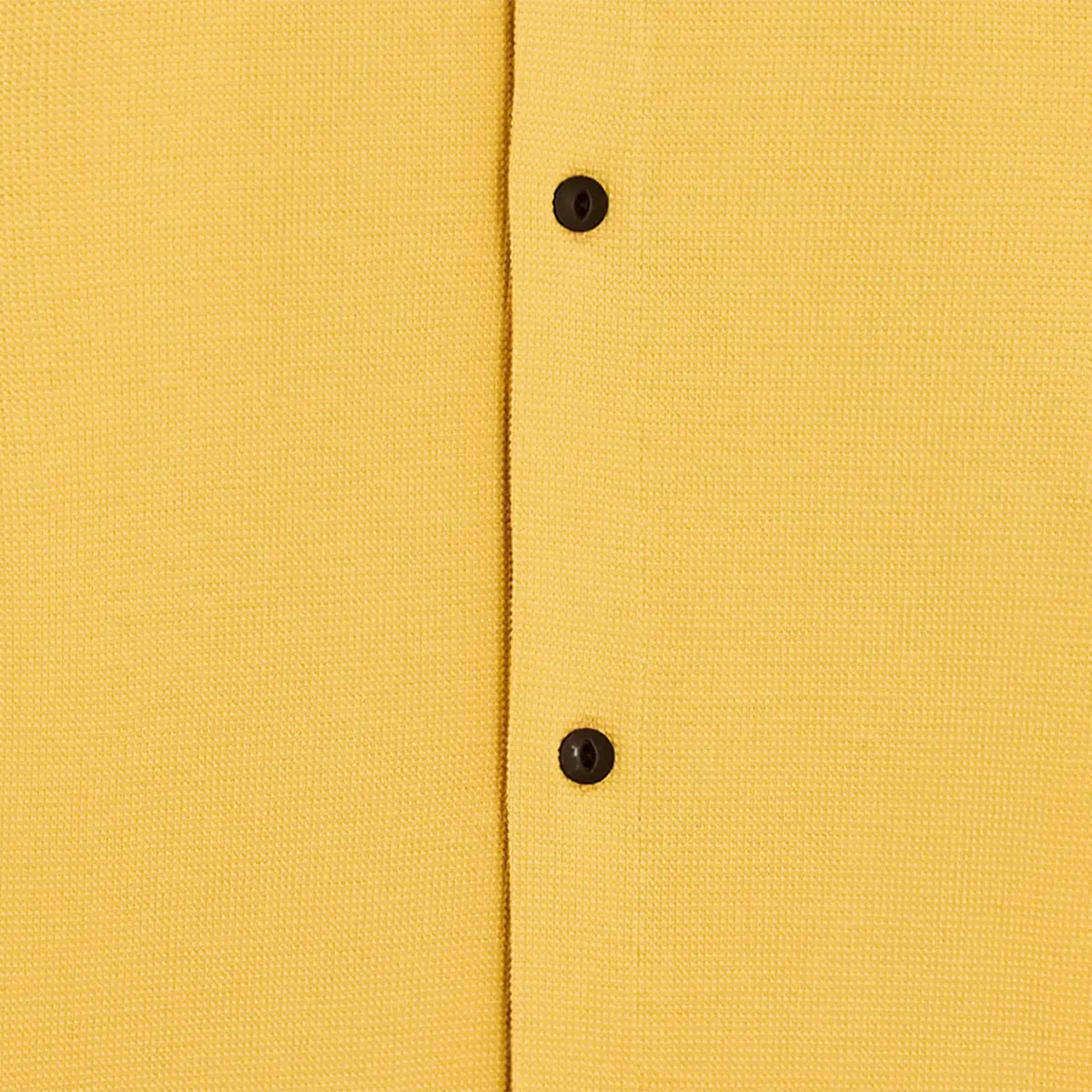 Chemise manches courtes en coton bio | jaune "Leikio - sun"