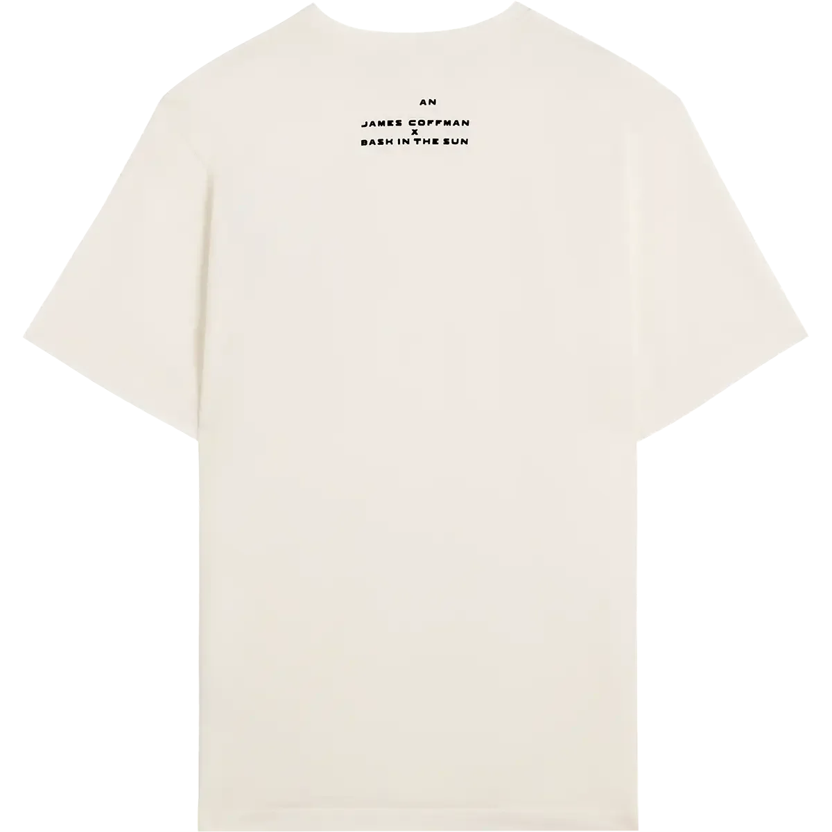 T-shirt en coton bio | blanc "Eye - natural"