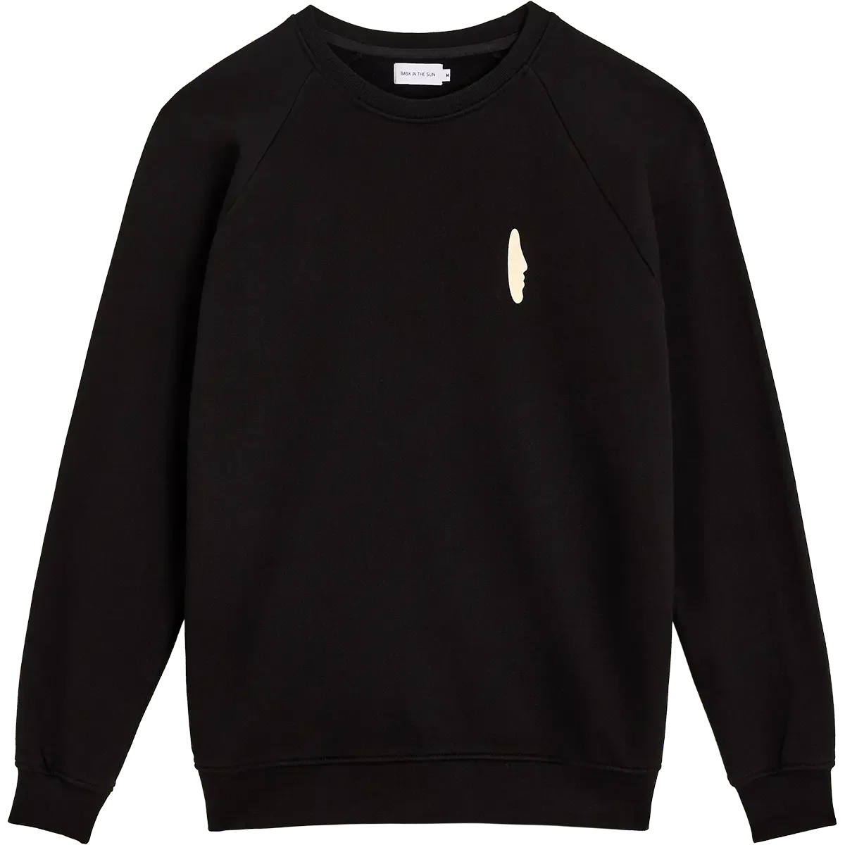 Pull en coton bio | noir "Reincarnation - black"