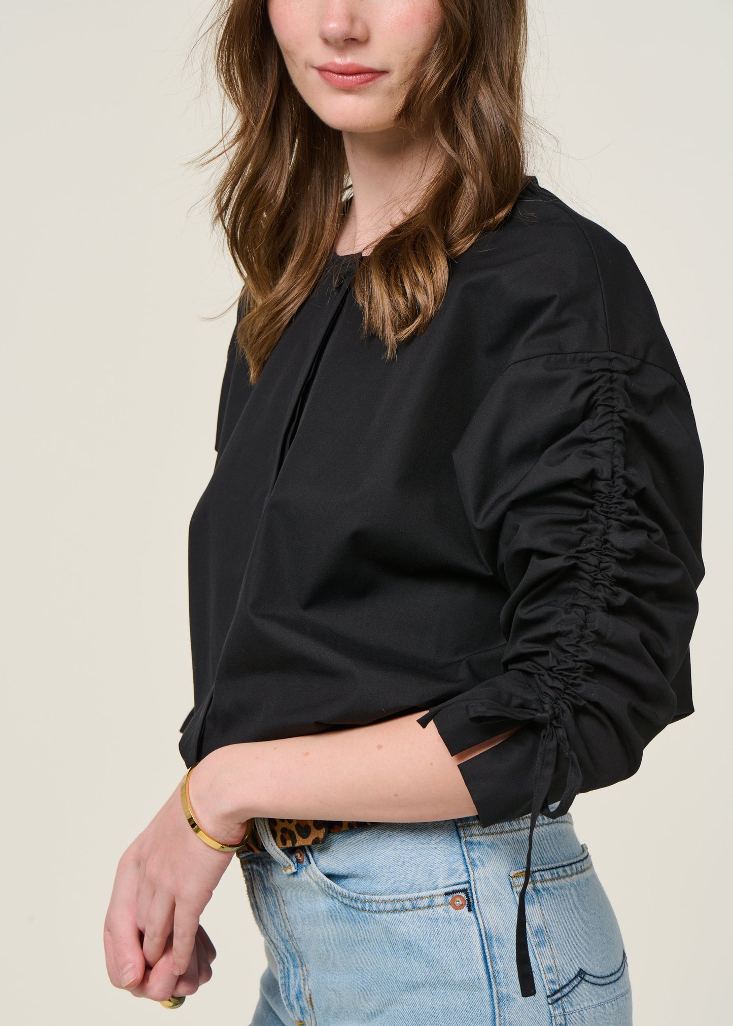 Chemise Frida noire