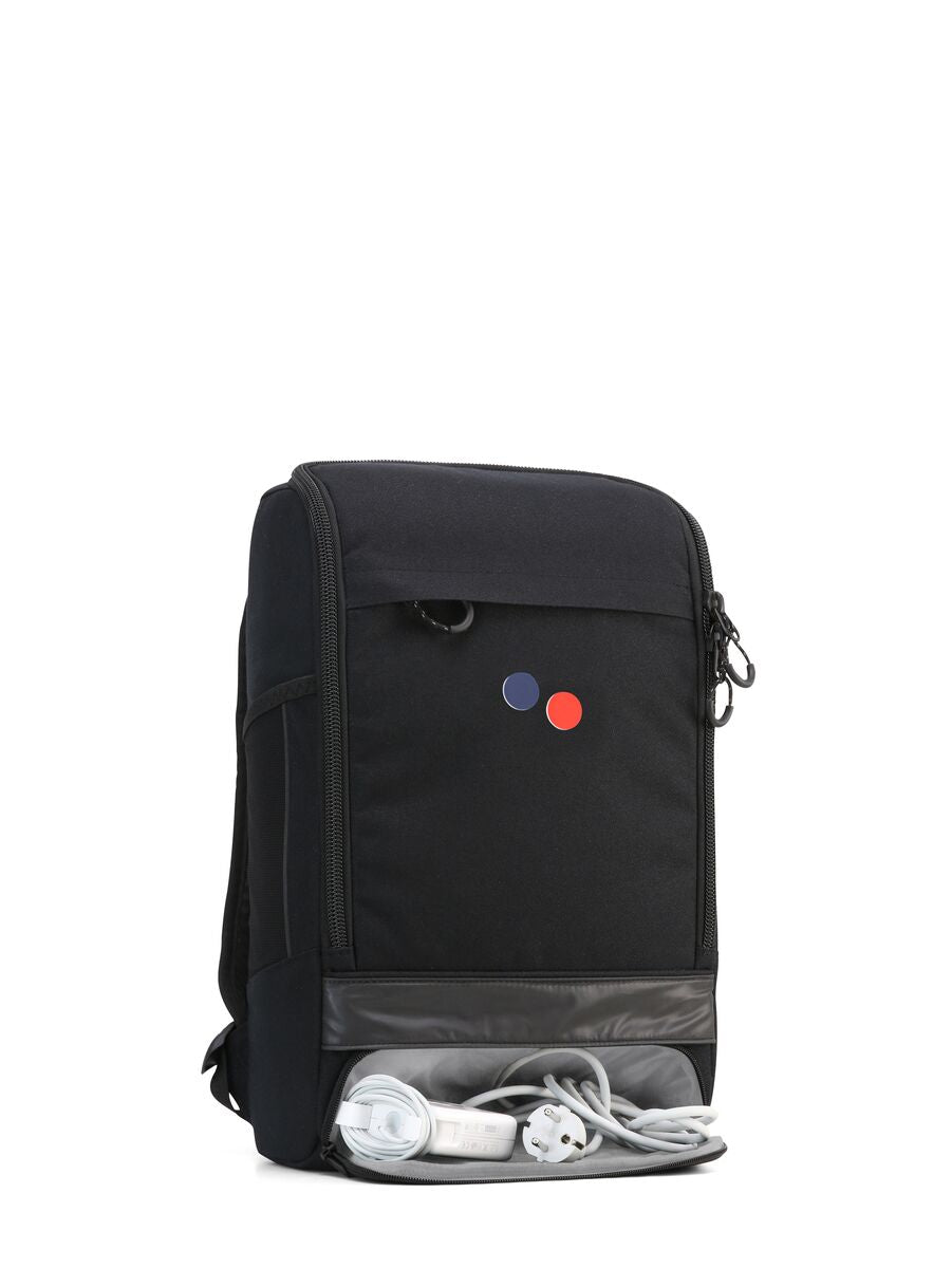 Sac à dos noir recyclé - Cubik Medium licorice black