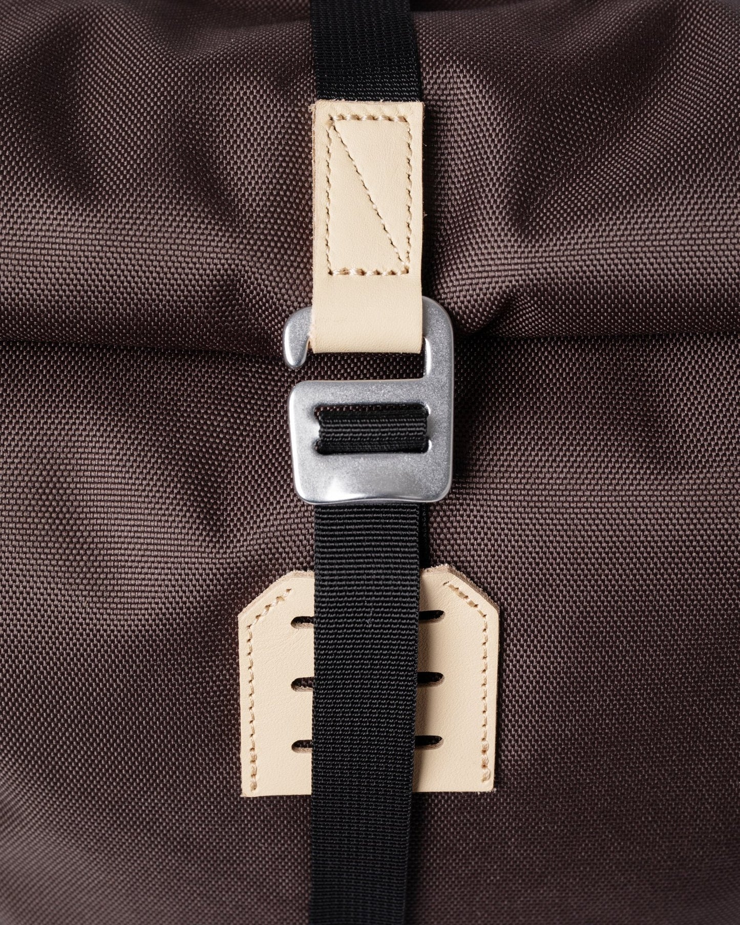 Sac à dos en matière recyclée | marron "bernt brown"