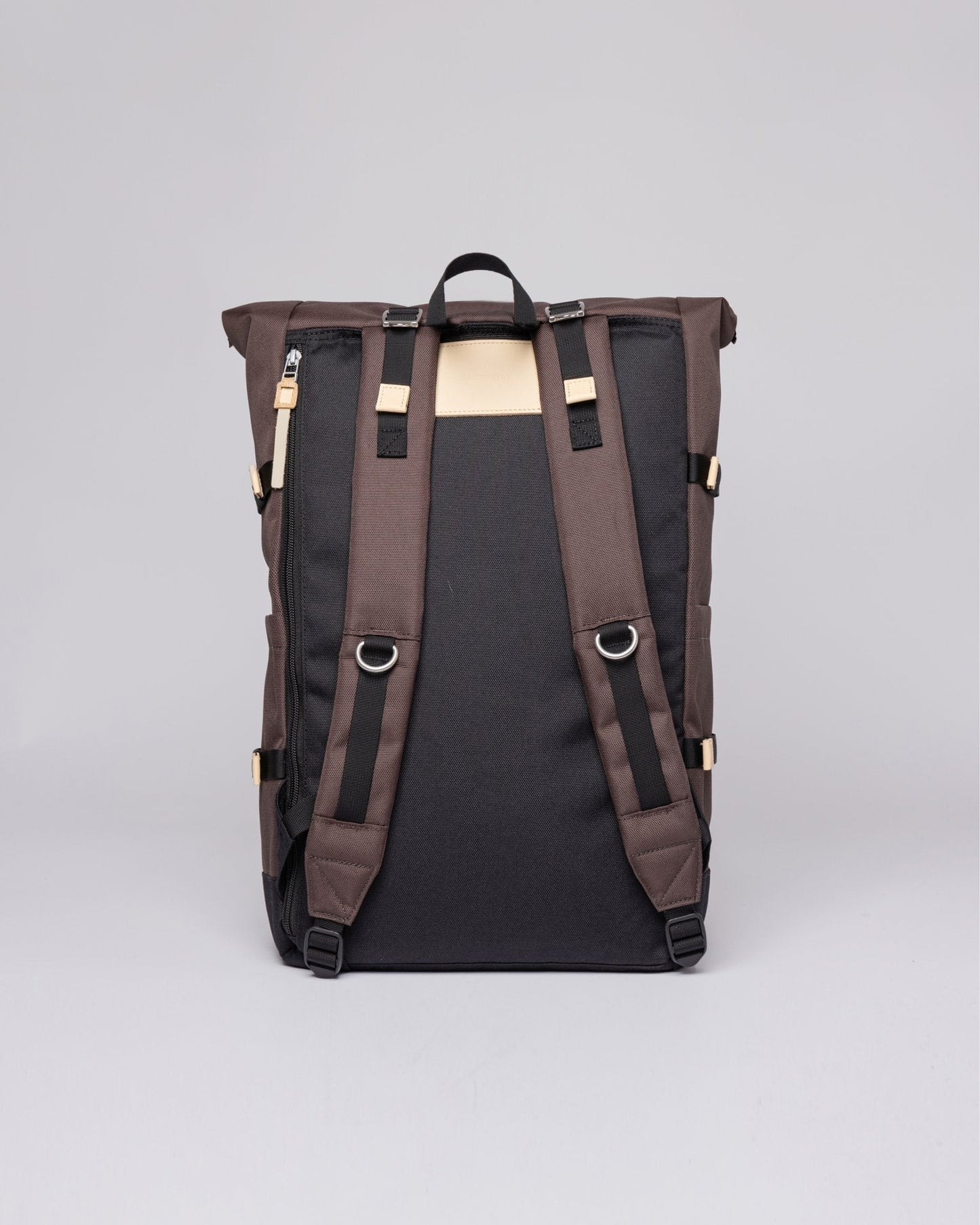 Sac à dos en matière recyclée | marron "bernt brown"